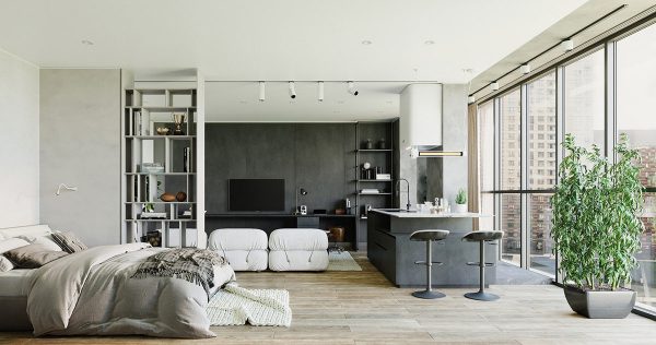 From Simple To Suave, Three Apartments Under 60 Sqm (With Floor Plans)