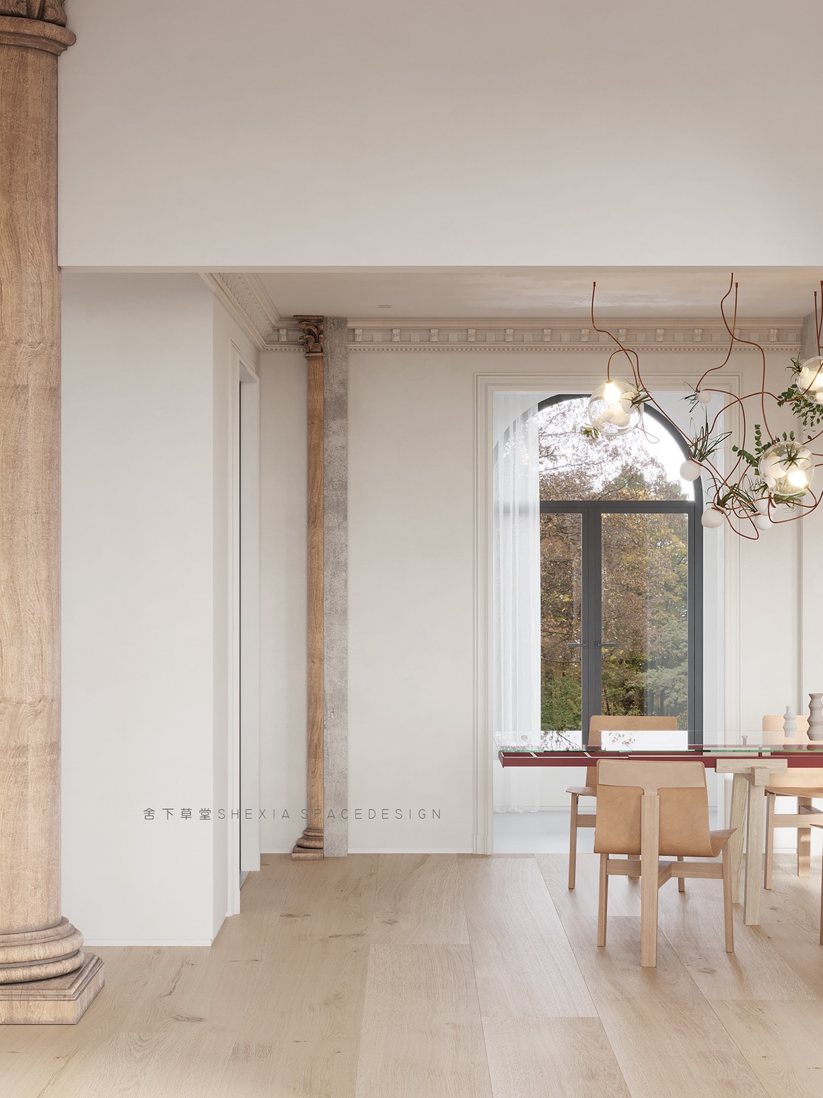 neoclassical-dining-room.jpg (1200×1600)