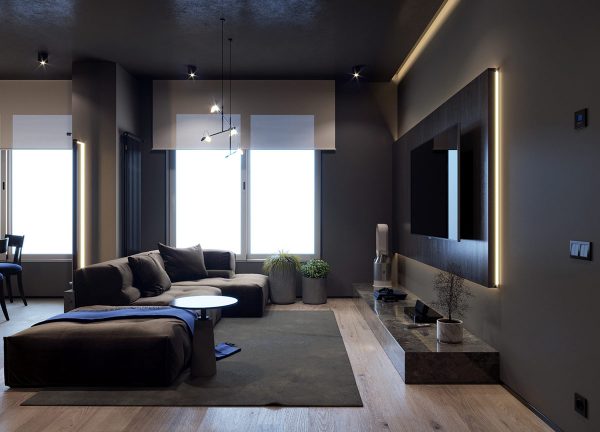 Decorating With Light: 3 Dark Interiors With Inspirational Home Lighting