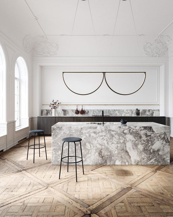 Light & Luxury Interiors With Elegant Neoclassical Style