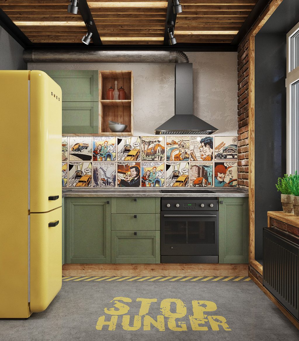 pop art kitchen | Interior Design Ideas