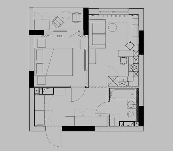 Clean, Crisp & Compact Home Interiors Under 40 Sqm (With Floor Plans)