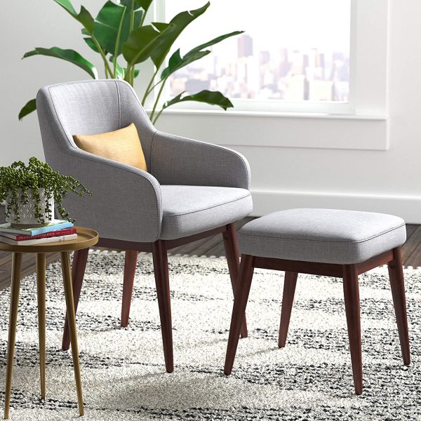 51 Chairs with Ottomans for a Perfect Comfort Pairing