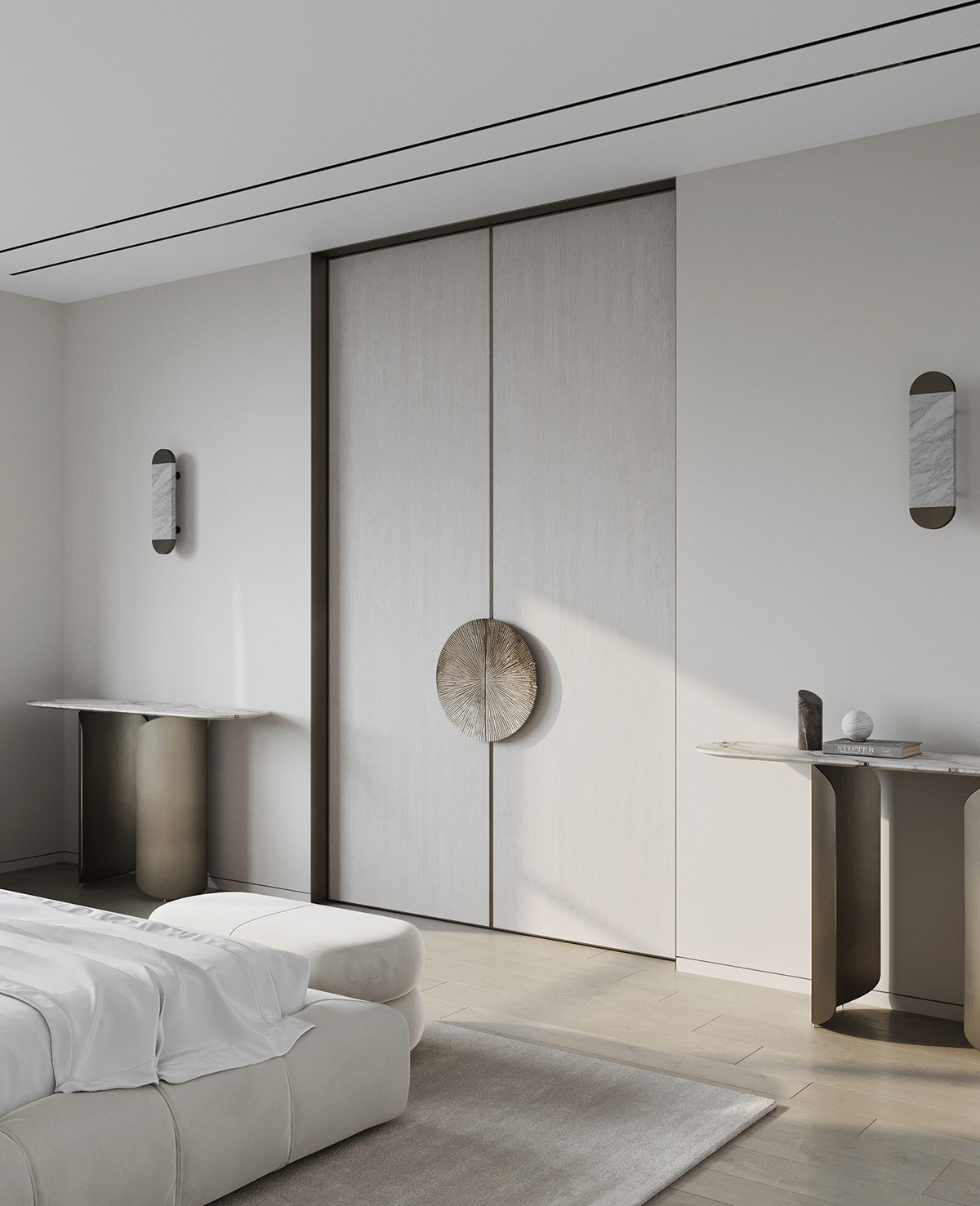 bedroom double doors | Interior Design Ideas
