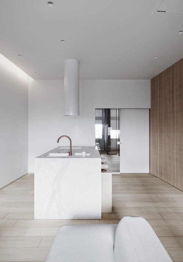 marble kitchen island | Interior Design Ideas