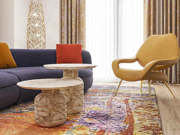 Red, Yellow And Blue Interiors That Are Bubbling With Creative Energy