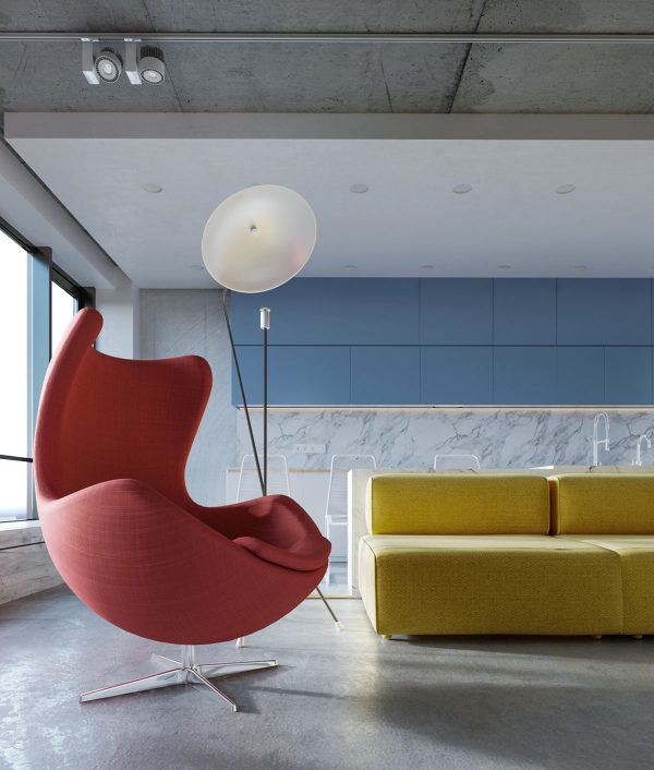Red, Yellow And Blue Interiors That Are Bubbling With Creative Energy
