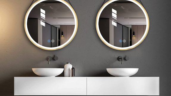 51面浴室镜子，完成你时尚的梳妆台设置