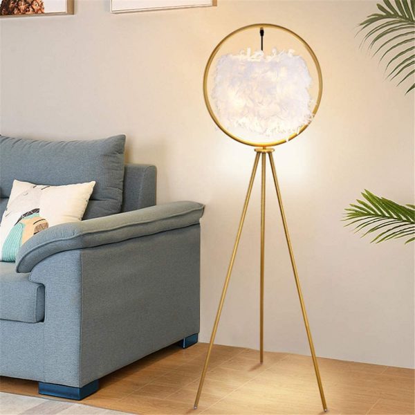 Unique Contemporary Sytle Wooden Lamp  Creative Sitting Room Tripod Table Light