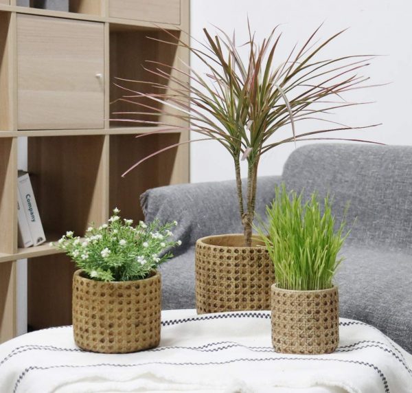 Product Of The Week: Weave Pattern Ceramic Flower Pots