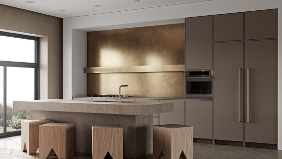 51 Gold Kitchens With Tips And Accessories To Help You Design Yours