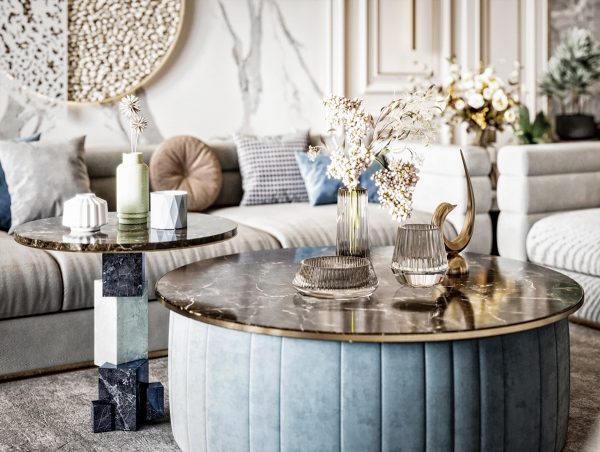 Luxe Home Interiors With Staple Accent Colours