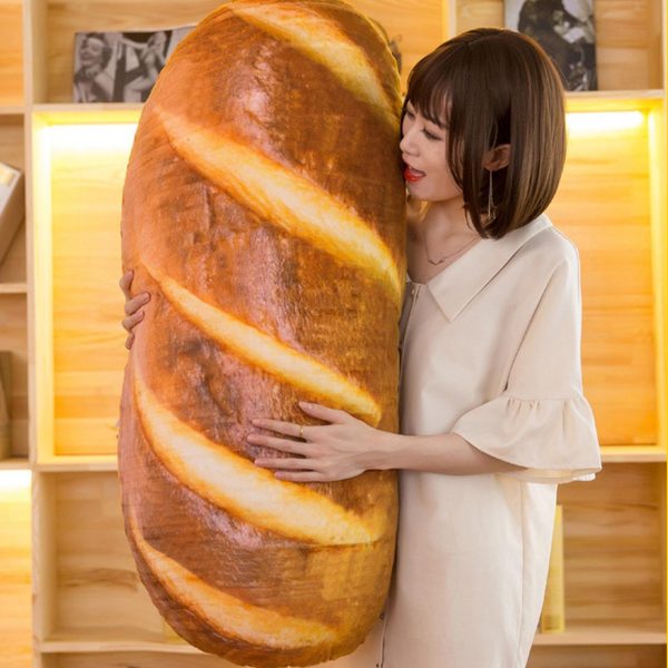 Product Of The Week: Realistic Bread Shaped Throw Pillow