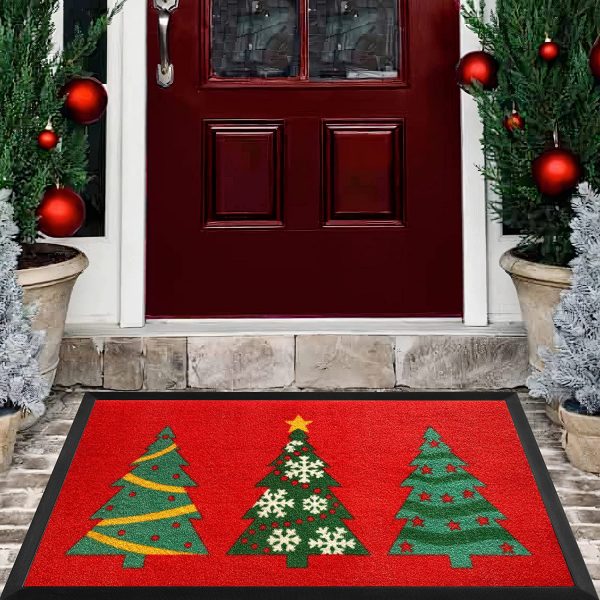 Home Decor Gifts Doormat Indoor Outdoor Christmas Decorations Welcome Door Mat 