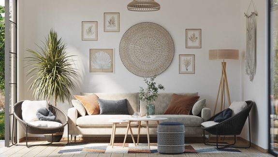 Breathing In Nature & Peace With Scandi-Boho Interiors