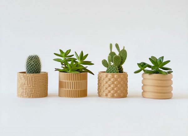 Beautiful 3D Printed Pots To House Your Favorite Succulents