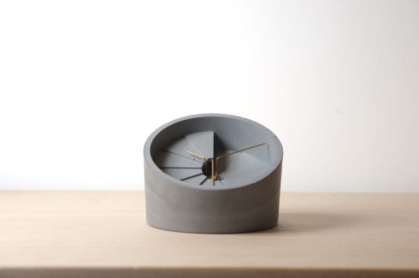 Product Of The Week: 4th Dimension Concrete Desk Clock