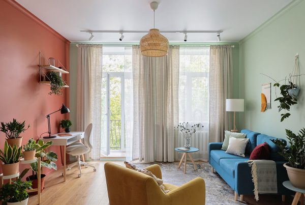 A Colour Infused Home Interior With Playful Personality