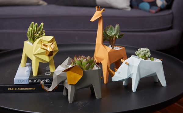 Product Of The Week: Animal Succulent Planters