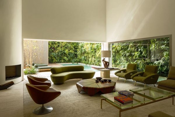 40 Light Filled Living Rooms Connected With Nature