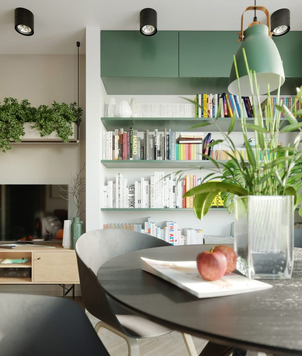 Sage Green Home Interiors With Soothing Energy