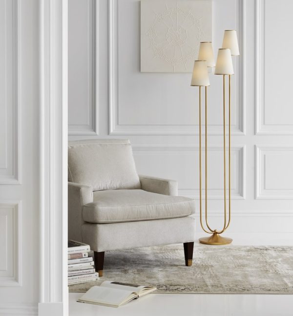 51 Gold Floor Lamps for Glamorous Illumination Anywhere