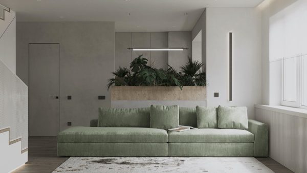 40 Green Couch Living Rooms With Tips And Ideas To Design Around The Color