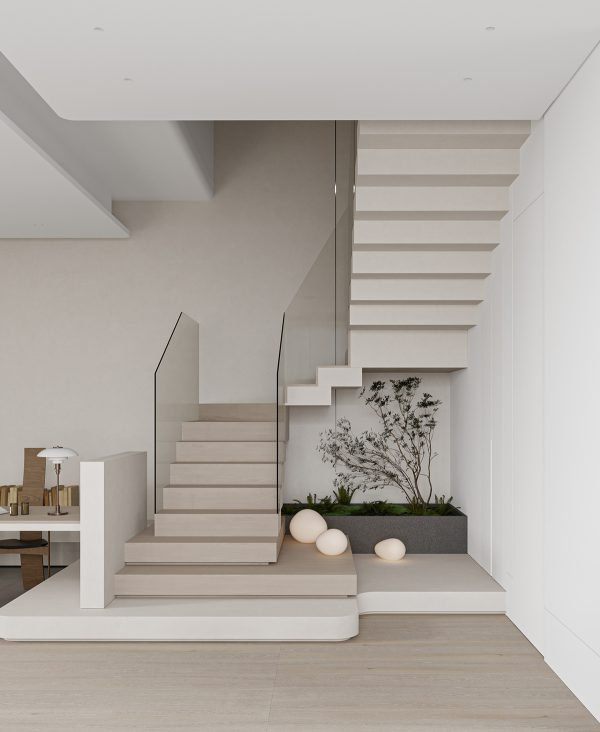 High-end Home Designs With Stylish Staircases