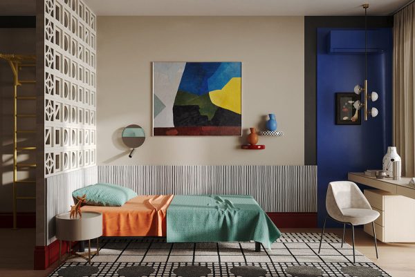 Colourful & Quirky Home Interior With Unexpected Accents