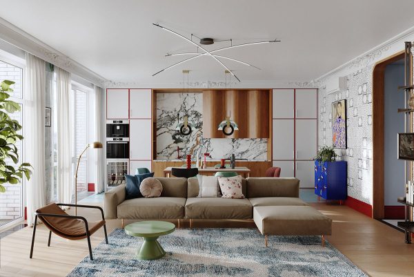 Colourful & Quirky Home Interior With Unexpected Accents