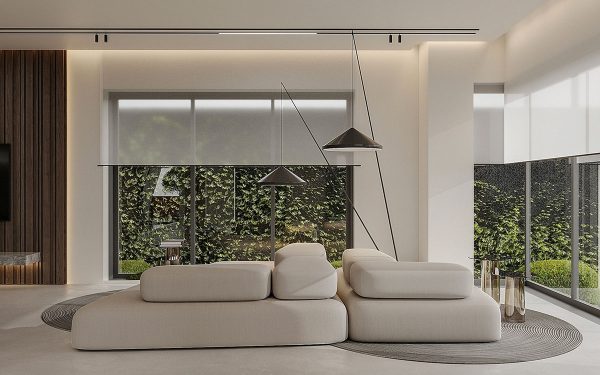 Chic Interiors Touched By The Tranquility Of Nature