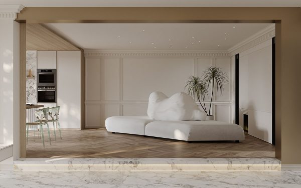 Neoclassical Interior With Multifunctional Spaces & Incredible Style