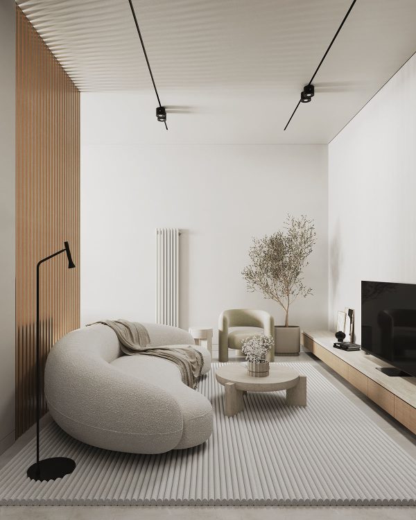 Interior Design With Terrific Textures & Soft Neutral Tones