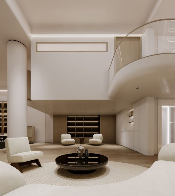 Masterful Modern Home With Sleek Curves