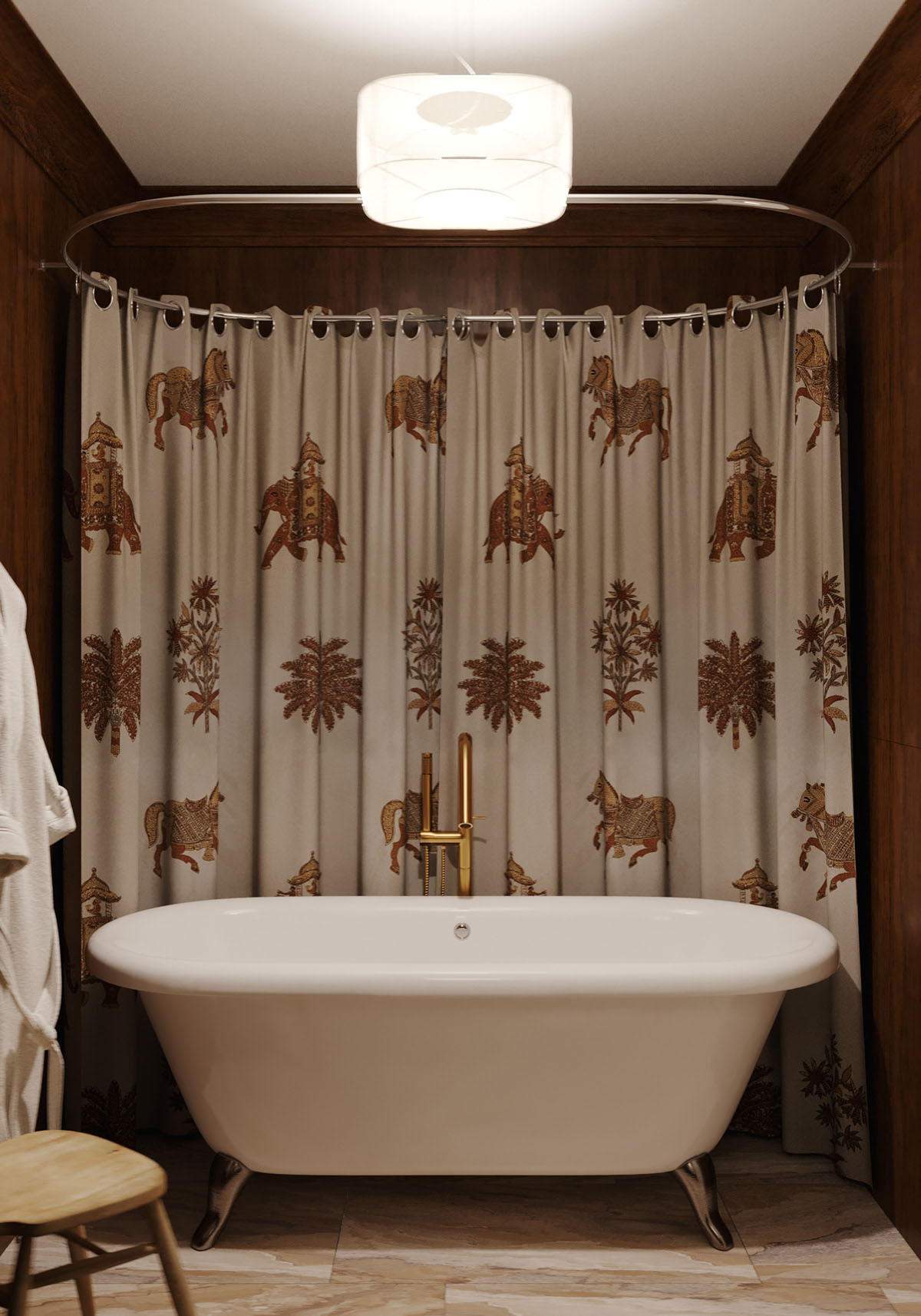 traditional style bathtub