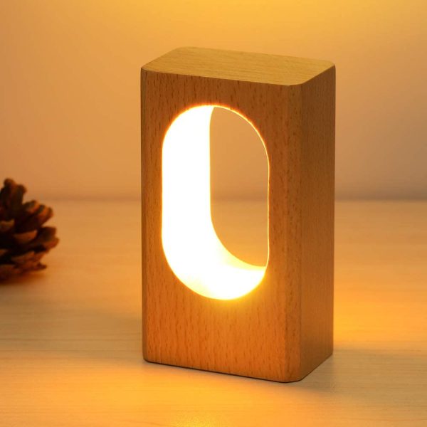 Product Of The Week: Dimmable LED Wood Table Lamp