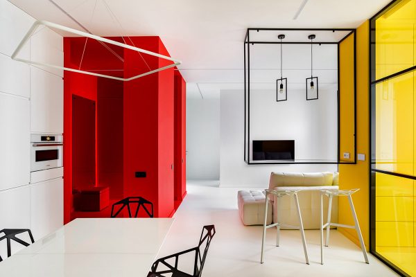 Bright Color-blocked Interior Decor Inspiration