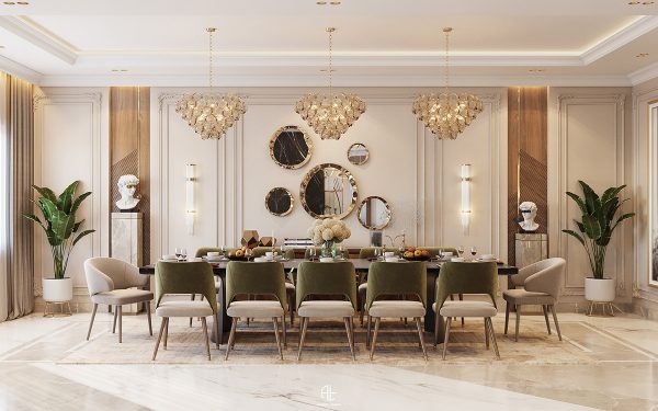 40 Large Dining Rooms That Will Impress Dinner Guests