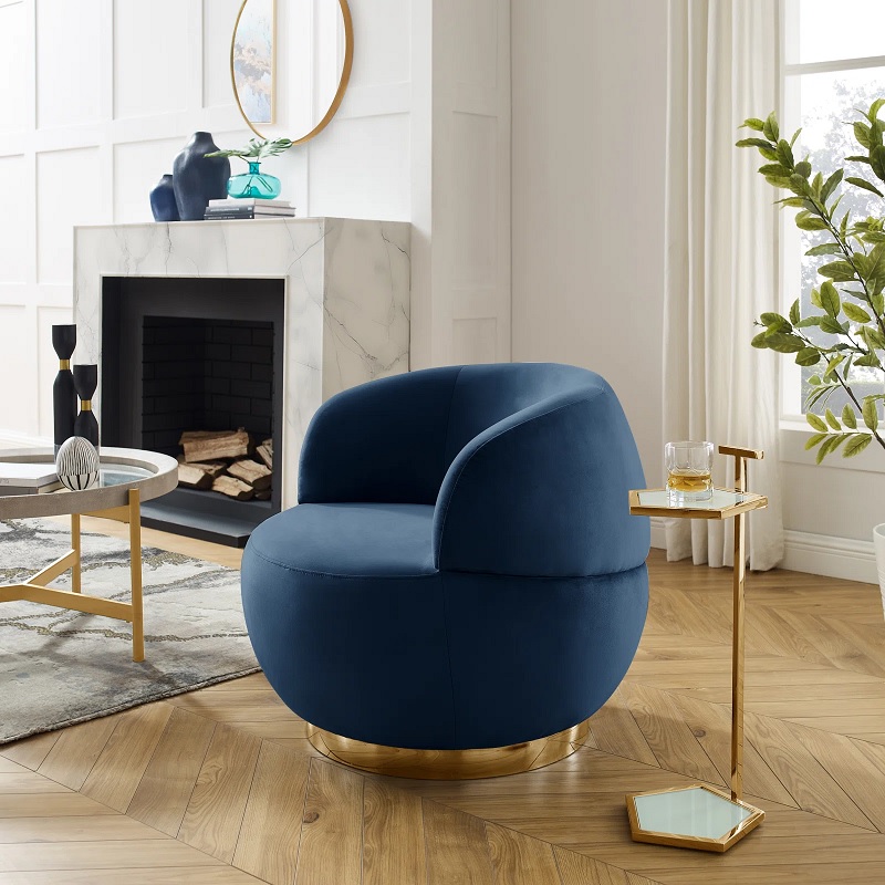 51 Swivel Accent Chairs for Comfort, Style, and Functionality thumbnail