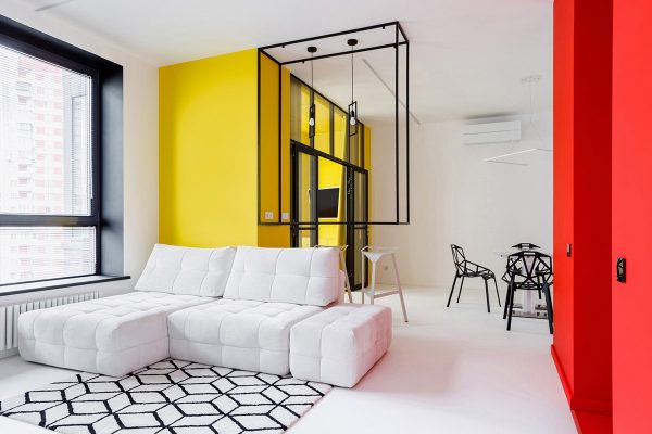 Bright Color-blocked Interior Decor Inspiration