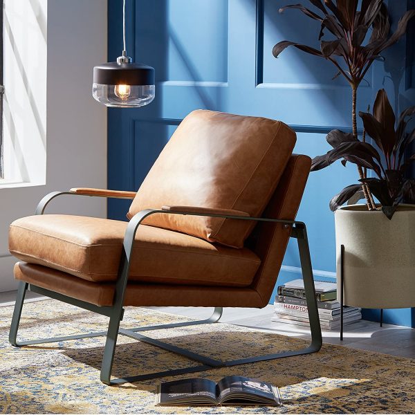 51 Leather Accent Chairs from Classic to Contemporary