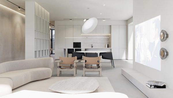Minimalist Spaces With A Strong Presence