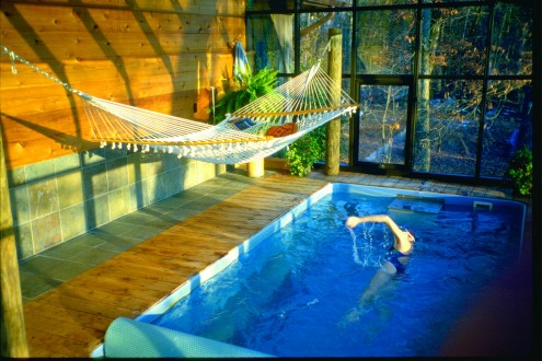 piscina cubierta residencial