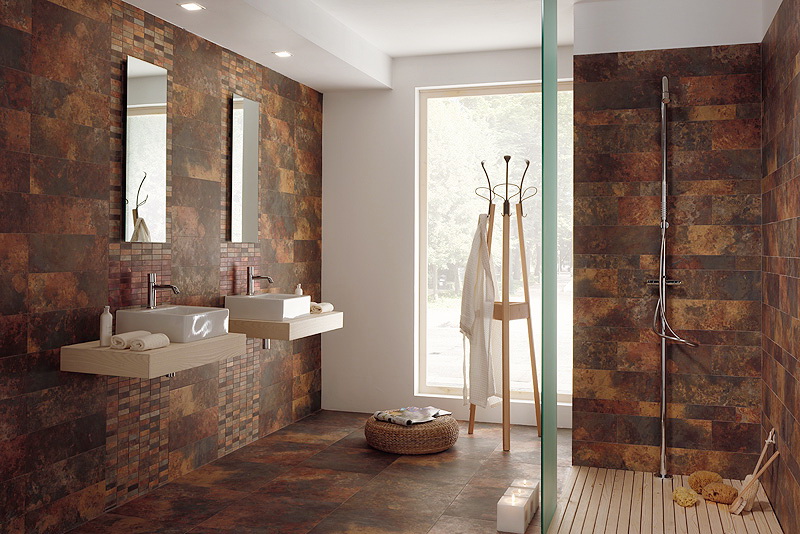 Beautiful Ceramic Floor Tiles From Refin, Best Tiles For Bathroom Floor And Walls India