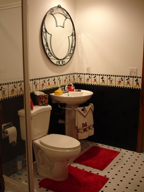 Mickey Mouse Bathroom Interior Design Ideas - Mickey Mouse Home Decorating Ideas