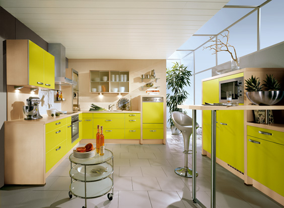 nobilia Küche gelb