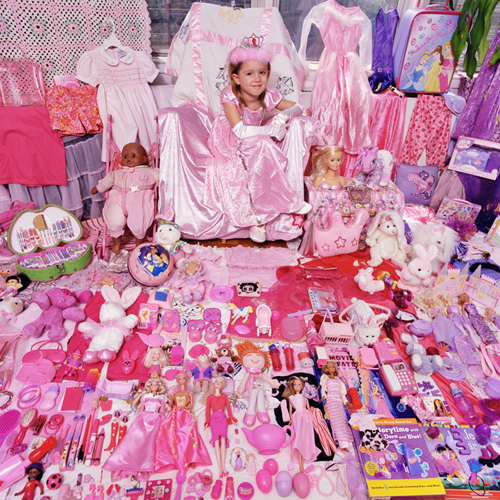 cuarto de princesa rosa
