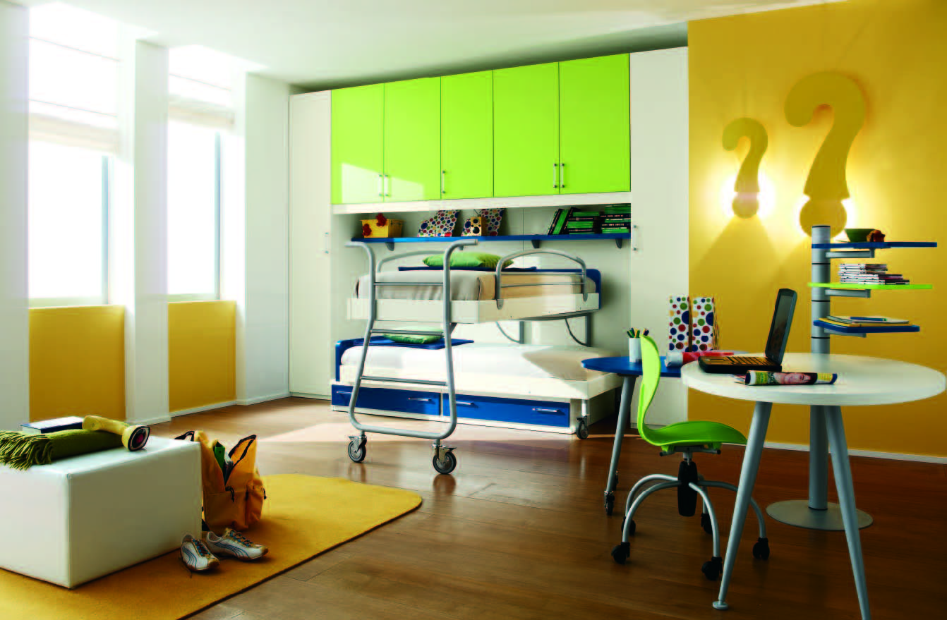 Fabulous modern themed rooms for boys and girls