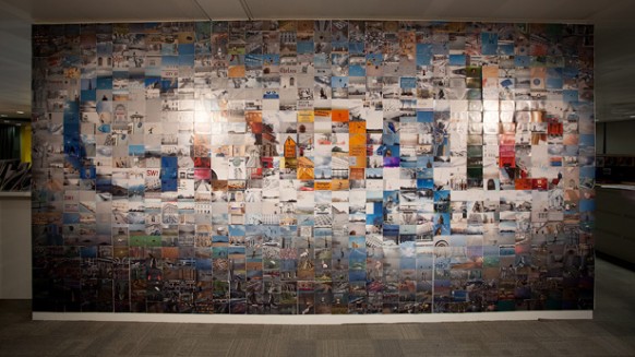 google-london-Büro-Wand-Kunst