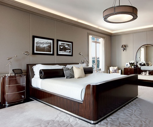 Luxus-Haus-Schlafzimmer